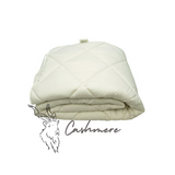 Cashmere Bio Bettdecke "Mina" Sommerdecke 